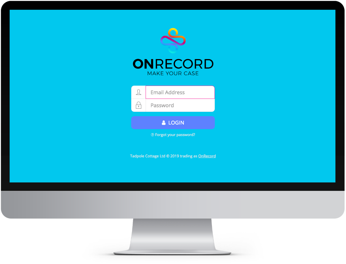 ONRECORD Web App